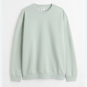 TNA Cozy Light Mint Color Crewneck Sweater size S